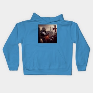 Knights Templar in The Holy Land Kids Hoodie